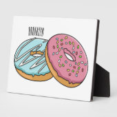 ドーナツアニメイラストレーション フォトプラーク (側面)