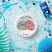 ドーナツアニメイラストレーション ペーパーボウル (パーティー)