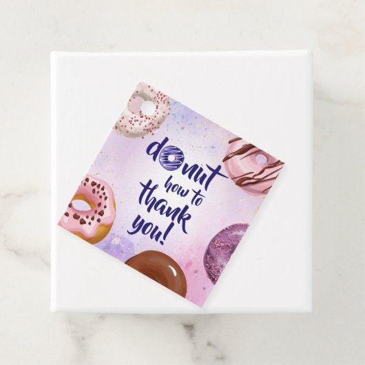 ドーナツウォーター色ありがとう フェイバータグ (インサイチュ)