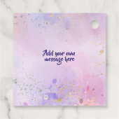 ドーナツウォーター色ありがとう フェイバータグ (裏面)