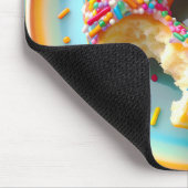 ドーナツカラフルに振りかける マウスパッド (コーナー)