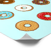 ドーナツカラフル類 ポスター (角)