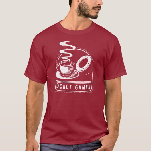 ドーナツゲームのTシャツ Tシャツ (正面)
