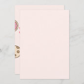 ドーナツサンキューカードスモールビジネス 招待状 (正面/裏面)