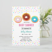 ドーナツシャワー招待状 招待状 (スタンド正面)