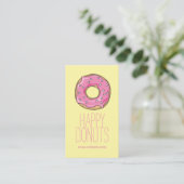 ドーナツショップベーカリーカフェペースト 名刺 (スタンド正面)