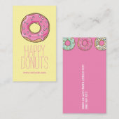 ドーナツショップベーカリーカフェペースト 名刺 (正面/裏面)
