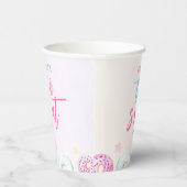 ドーナツスイートガール2nd誕生日 紙コップ (右)