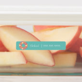 ドーナツスクールクラスのランチネーム番号ラベル ラベル (貼付)