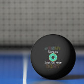 ドーナツストレスジャスト最高のゥテストデイ先生 卓球ボール (ネット)