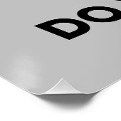 ドーナツストレステストでモチベーションを最高のする ポスター (コーナー)