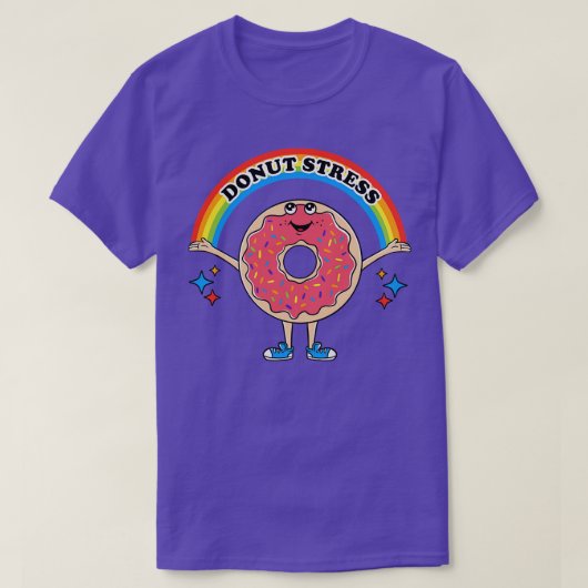 ドーナツストレス Tシャツ (デザイン正面)