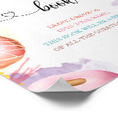 ドーナツタイム 水彩 ベビーシャワー ゲストブック (角)