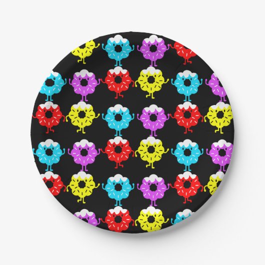 ドーナツドーナツ愛好家 ペーパープレート (正面)