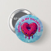 ドーナツハート 缶バッジ (正面&裏面)