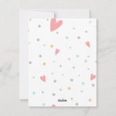 ドーナツバレンタイン先生カード シーズンカード (裏面)