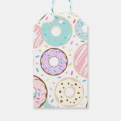 ドーナツバースデーパーティーメッセージカード ギフトタグ (裏面)