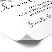 ドーナツバー スイーツテーブル 結婚式 受付サイン ポスター (角)