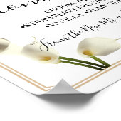 ドーナツバー スイーツテーブル 結婚式 受付サイン ポスター (角)