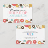 ドーナツパカラフルターン 名刺 (正面/裏面)