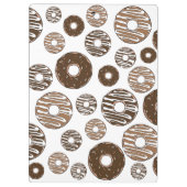 ドーナツパターン、チョコレートドーナツ、キャラメルドーナツ クリップボード (裏面)