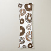 ドーナツパターン、チョコレートドーナツ、キャラメルドーナツ ボディピロー (裏面 (縦))