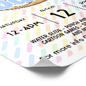 ドーナツパパスクールPTO PTA資金調達者 ポスター (角)