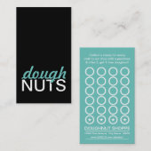 ドーナツパンチカード ロイヤリティカード (正面/裏面)