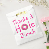 ドーナツパーティーサンクスユキオペバッグ フェイバーバッグ (封をした状態)