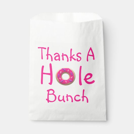 ドーナツパーティーサンクスユキオペバッグ フェイバーバッグ (正面)