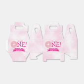 ドーナツパーティーレインボーブラントガールファースト誕生日 フェイバーボックス (折り畳みなし)