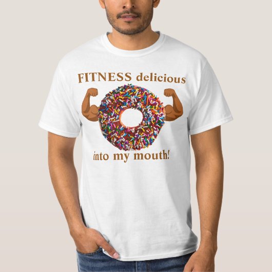 ドーナツフィットネス Tシャツ (正面)