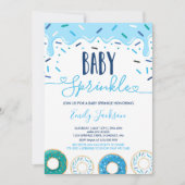 ドーナツベイビースプリンクル招待状 ラブを添えて 招待状 (正面)