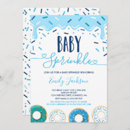 ドーナツベイビースプリンクル招待状 ラブを添えて 招待状