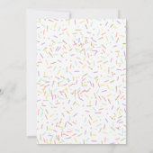 ドーナツベビーふりかけ愛 招待状 (裏面)