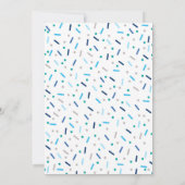 ドーナツベビーシャワー招待状Ohベビードーナツシャワー 招待状 (裏面)