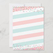 ドーナツベビースプリンクル招待状 招待状 (裏面)