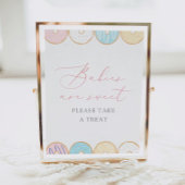 ドーナツベビー振りかけるベビーは甘いTake a Treat ポスター