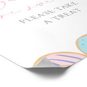 ドーナツベビー振りかけるベビーは甘いTake a Treat ポスター (角)