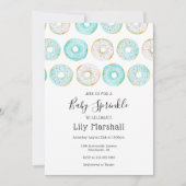 ドーナツベビー散水 招待状 (正面)