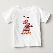 ドーナツベビー2nd誕生日Tシャツ