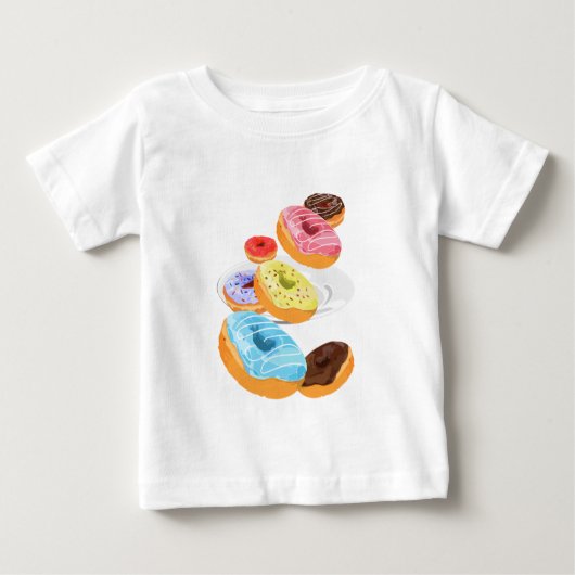 ドーナツベビー ベビーTシャツ (正面)