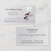 ドーナツベーカリーベーカーカスタムショップロイヤリティ ロイヤリティカード (正面/裏面)
