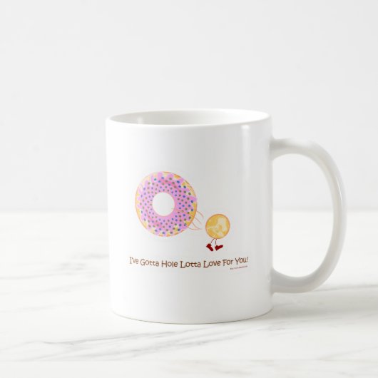 ドーナツホールの愛 コーヒーマグカップ (右)
