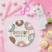 ドーナツマインもしドIドブライダルシャワープレート ペーパープレート (パーティー)