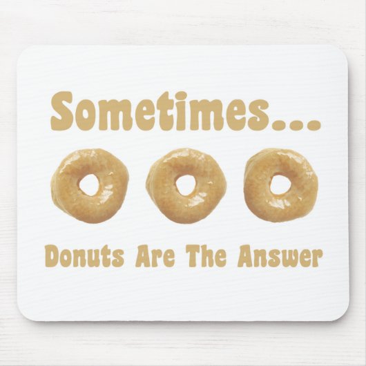 ドーナツユーモア マウスパッド (正面)