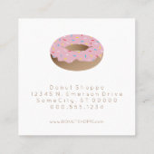 ドーナツロイヤリティ印 ロイヤリティカード (裏面)