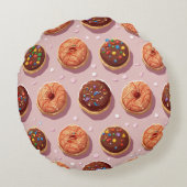 ドーナツ丸い枕 ラウンドクッション (裏面)