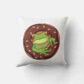 ドーナツ付きカエル クッション (裏面)