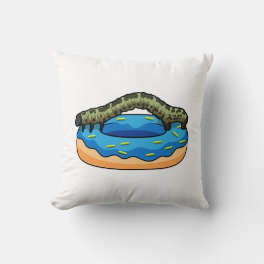 ドーナツ付きキャタピラー クッション (正面)
